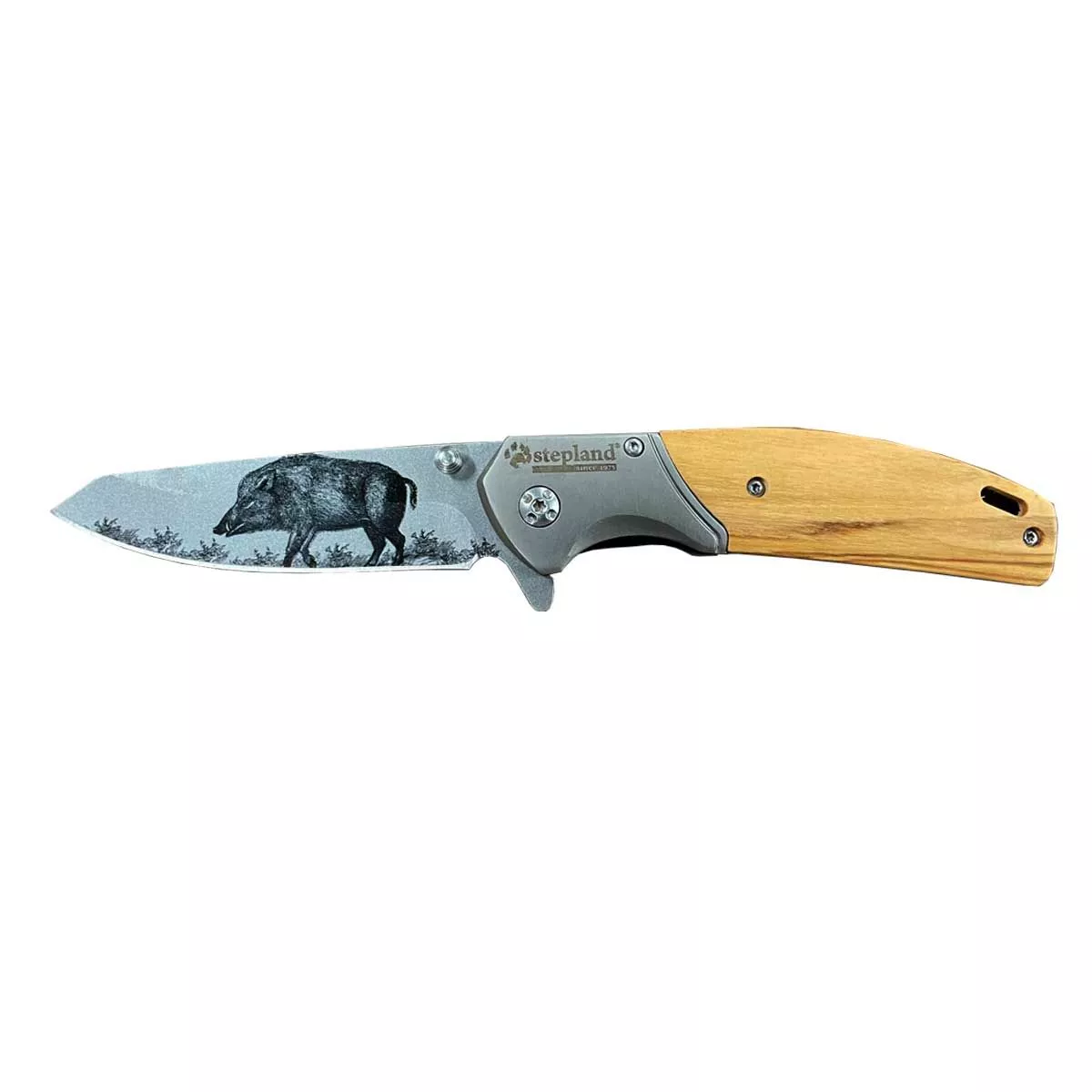 Foldekniv 8cm Blad   Vildsvin