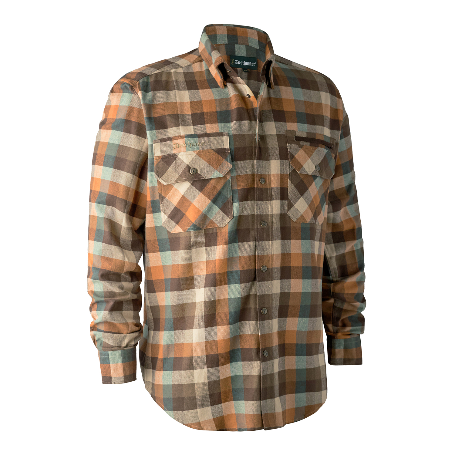 James Skjorte Brown Check 41 42