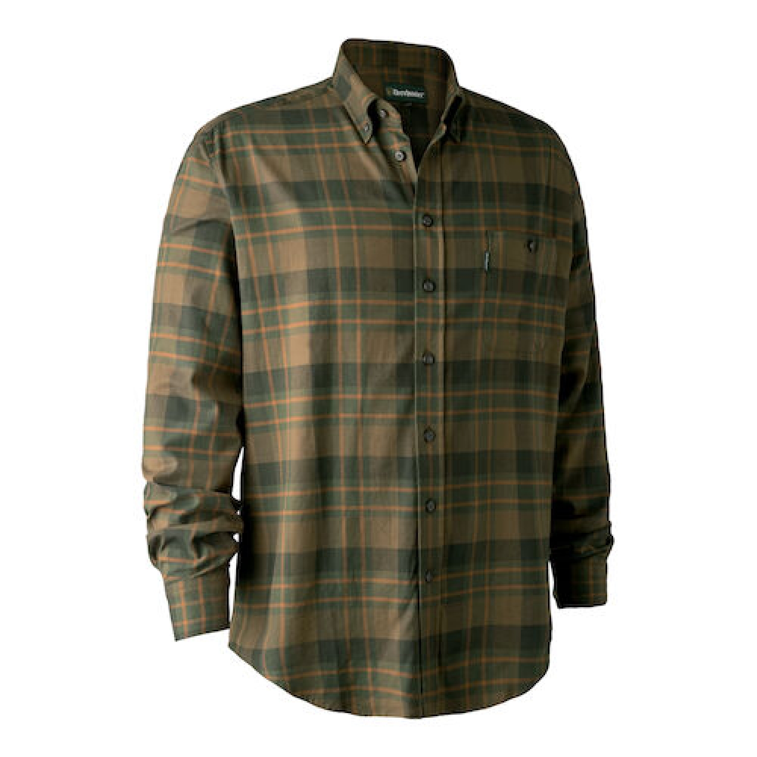 Kyle Skjorte Green Check 45 46