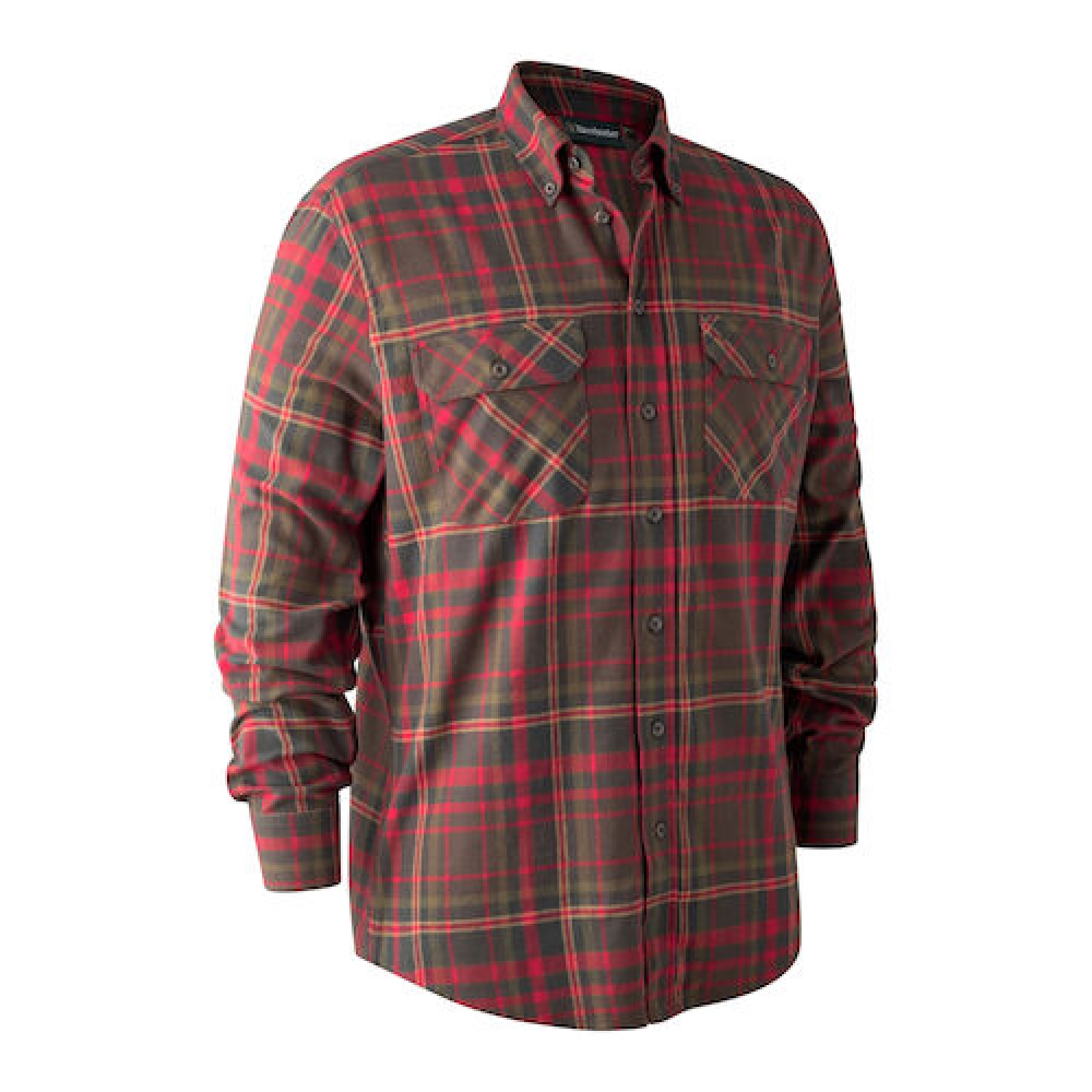 Marvin Skjorte Red Check 45 46